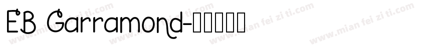 EB Garramond字体转换